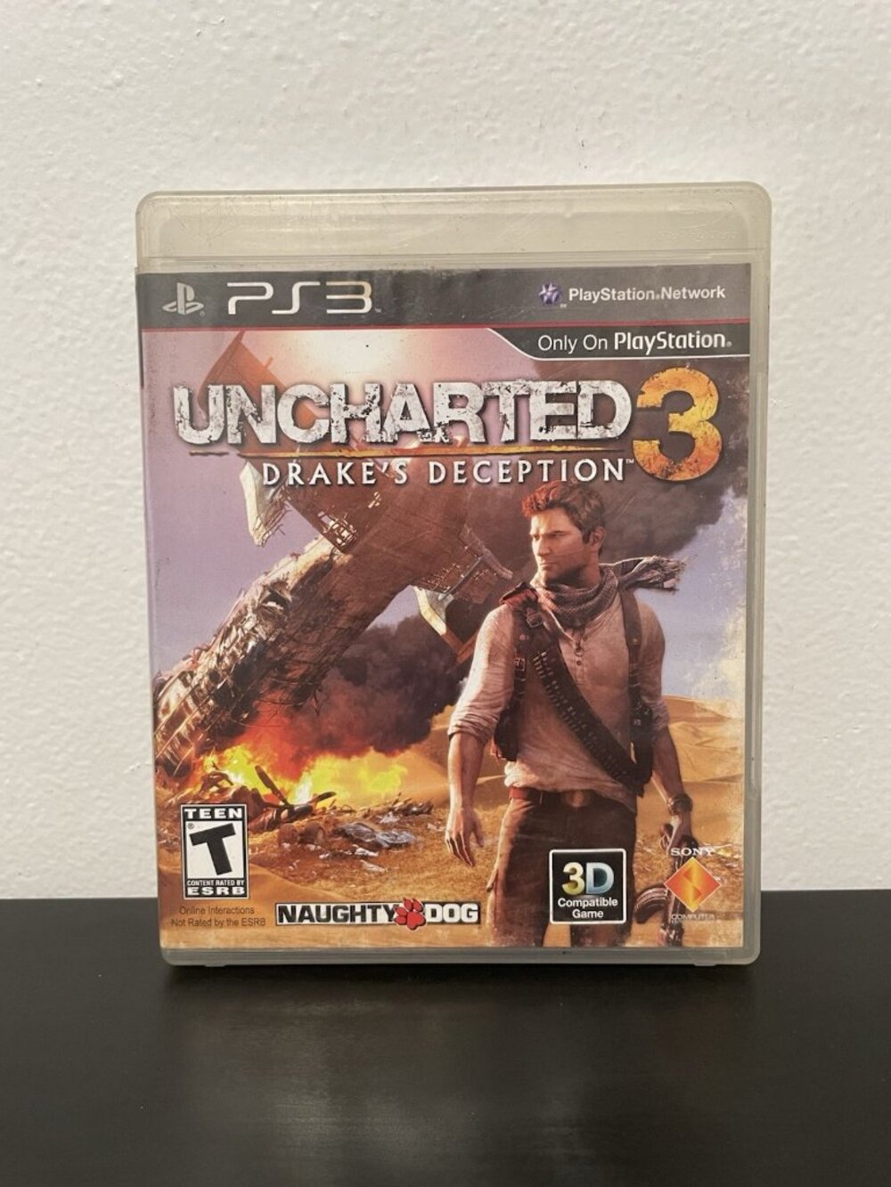 Uncharted 3 Drakes Deception PS3 PlayStation 3 Sony Video Game 2011